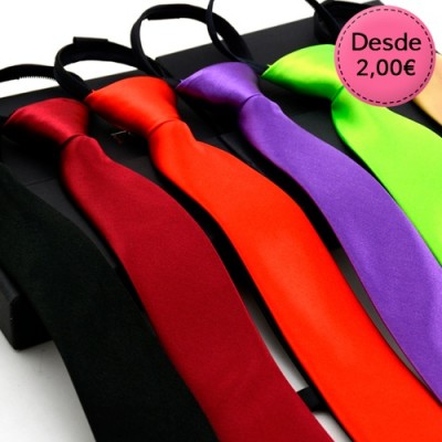 Zipper plain ties