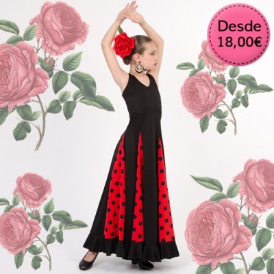 Spanish Flamenco / Sevillana dresses & skirts for girls