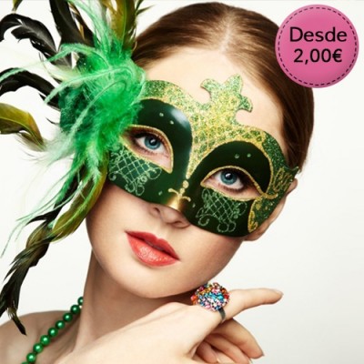 Antifaces para Carnaval