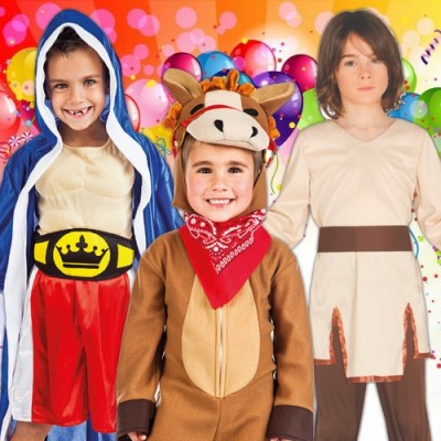Cheap Carnival costumes for boys - from 1 to 12 years old