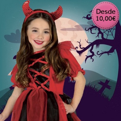 Disfraces Niñas Halloween de 1 a 12 años