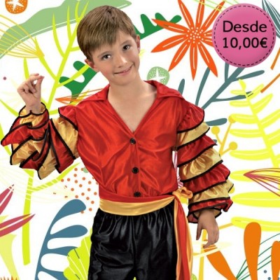 Disfraces Guijarro Desilusión Tienda online disfraces Carnaval Halloween Flamenco Ropa